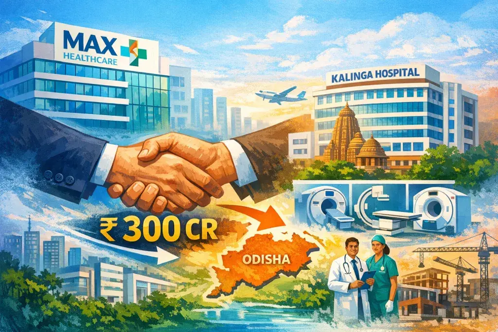 Max Healthcare Acquires Controlling Stake in Kalinga Hospital, Entering Odisha