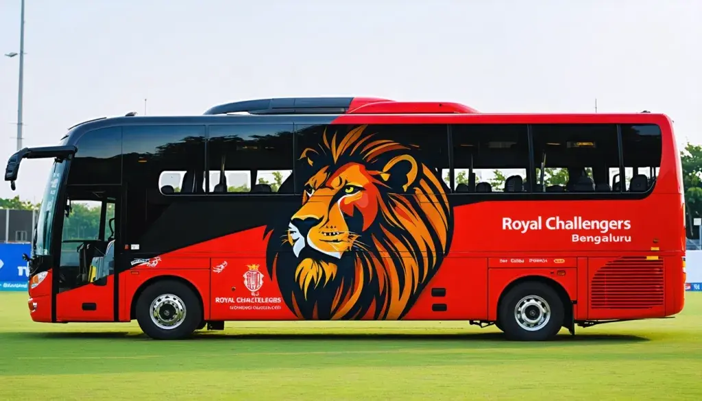 Royal Challengers Bengaluru Bus Design Omits Kohli Image, Fuels Fan Outrage