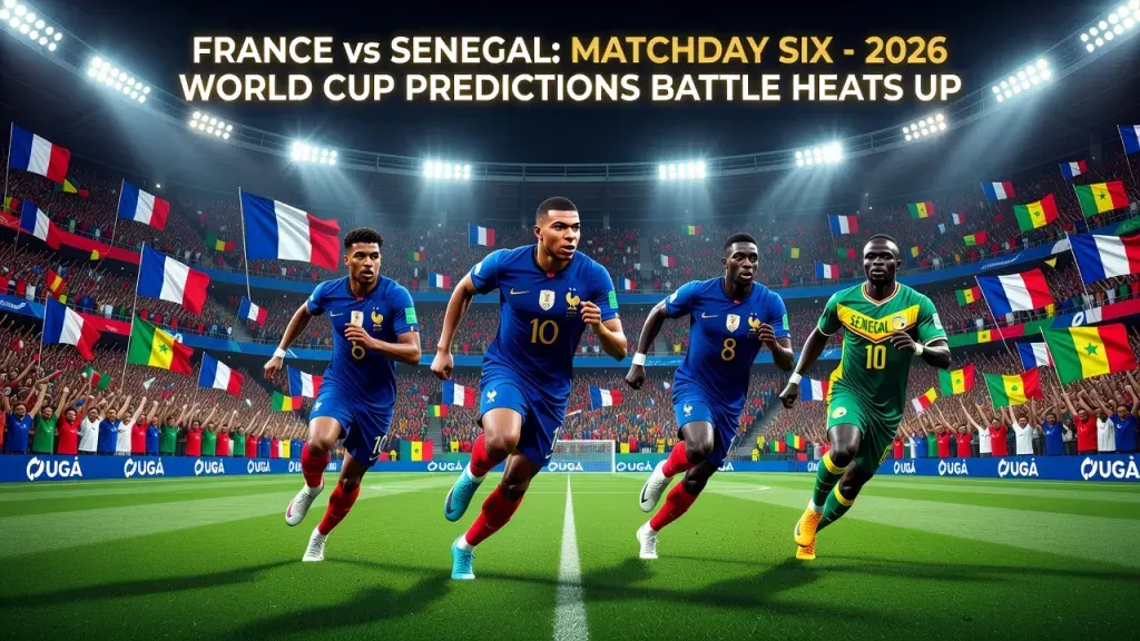 France and Senegal Headline Matchday Six as 2026 World Cup Predictions Battle Heats Up