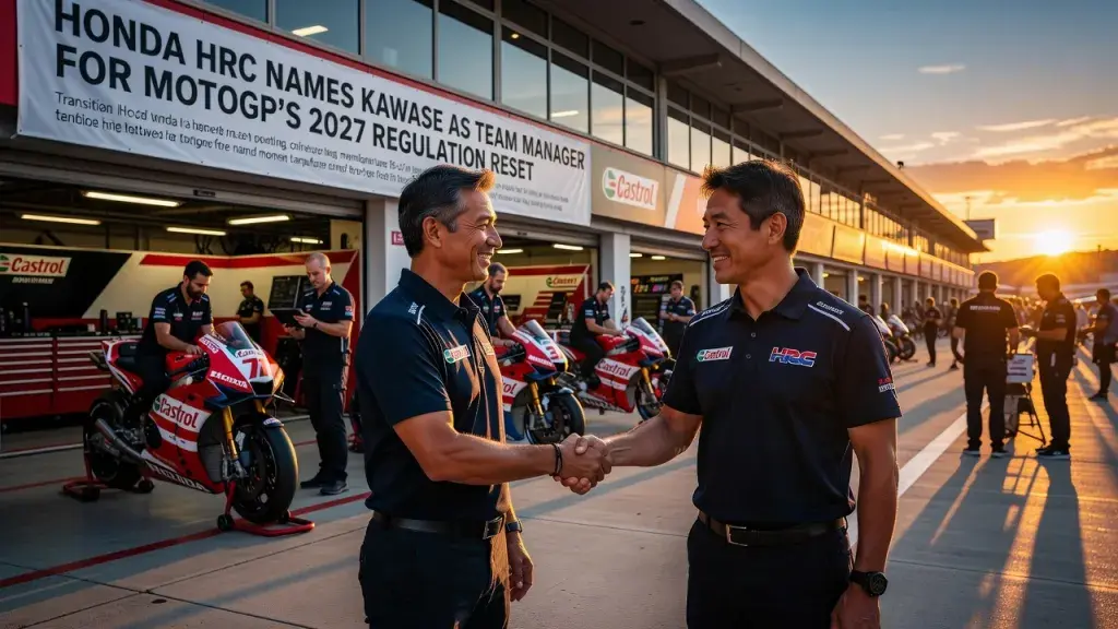 Honda HRC Names Kawase as Team Manager for MotoGP's 2027 Regulation Reset