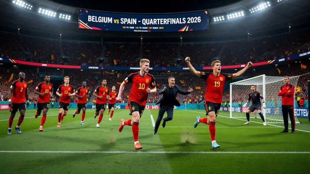 Belgium Find Their Stride and Now Face Spain's Finest in the Quarterfinals
