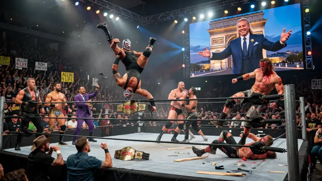 Bandido and Allin Survive Wild Title Defenses on Stacked Wrestling Card