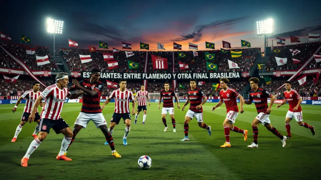 Estudiantes Stand Between Flamengo and Another Brazilian Final