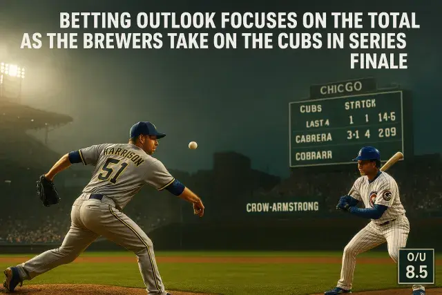 Betting outlook focuses on the total as the Brewers take on the Cubs in series finale