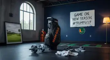 Kai Trump resumes gym training ahead of University of Miami freshman golf season